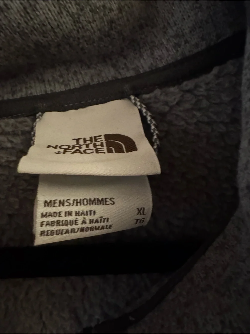 The North Face Men's Gray Quarter-Zip Fleece Pullover